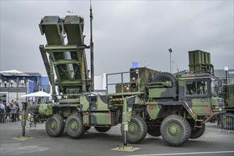 Bundeswehr Patriot air defence missile system, ILA 2024, International Aerospace Exhibition Berlin,