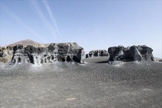 Stratified City, Antigua rofera de Teseguite, Lanzarote, Canary Islands, Spain, Europe