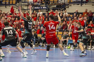 26.04.2024, 2nd HBL (German Handball League), Matchday 30: Owl Ludwigshafen vs TuSEM Essen (final