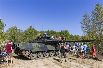 The Oberlausitz military training area opened its Tor tor to thousands of visitors for the Open Day