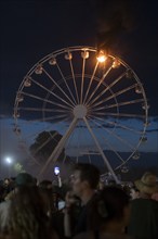 Ferris wheel catches fire at the Highfield Festival on Friday, Störmthaler See, 17.08.2024