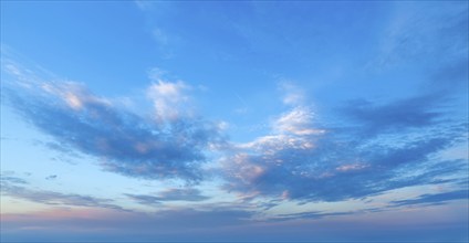 Beautiful dramatic scenic after sunset sky background after sunset