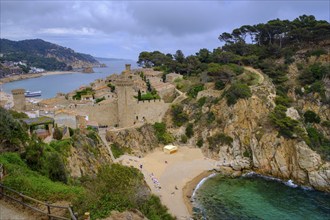 Cala Es Codolar, Tossa de Mar, Costa Brava, Catalonia, Spain, Europe