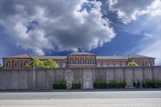 Prison, JVA, woman's prison, side entrance Mannertstraße 36, Nuremberg, Middle Franconia, Bavaria,