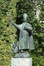 Statue of St Theodul, Sion, Sion, Valais, Switzerland, Europe