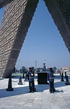 Monument to the Unknown Soldier, Cairo, Egypt, September 1989, vintage, retro, old, historical,