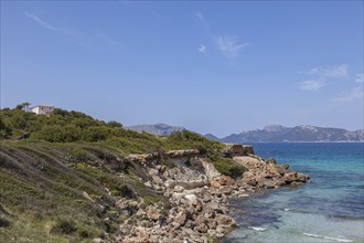 Landscape at the Platja de Sant Joan, Majorca