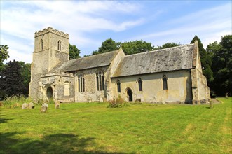 Parish church of Saint Peter, Monk Soham, Suffolk, England, UK