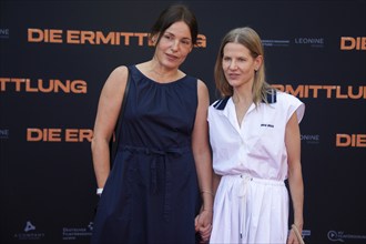 Nicolette Krebitz, Aino Laberenz, DIE ERMITTLUNG, Photo call on the red carpet for the Berlin