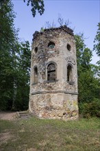 The Blechburg is a ruined former lookout tower with a viewing bastion at the northern end of the