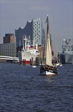 Germany, Hamburg, harbour, Elbe Philharmonic Hall, concert hall, Europe