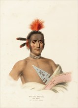 Moa-Na-Hon-Ga. Great Walker. An Ioway Chief (ca. 1837-1844) (1), Indians, Historical Indian tribes