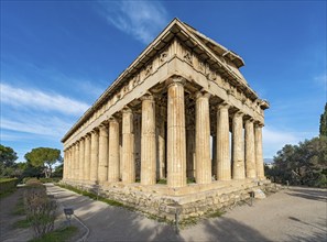 Temple of Hephaestus, Ancient Agora of Athens, Greece, Europe