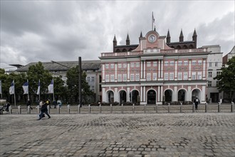 Old Town, Town Hall, Rostock, Mecklenburg-Western Pomerania, Germany, Europe