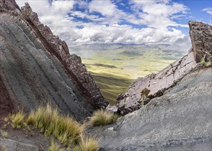 Pallay Punchu Rainbowmountain, Layo, Peru, South America