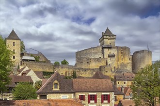 Chateau de Castelnaud is a medieval fortress in the commune of Castelnaud-la-Chapelle, Perigord,