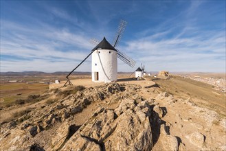 Don Quixote Windmills in Consuegra, Toledo, Spain, Europe