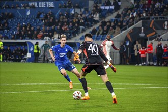 Football UEFA Europa League, 2024/25 season, matchday 4: TSG Hoffenheim v Olympique Lyon. Picture: