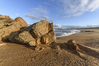 Beach on the Atlantic Ocean near Sables d'olonne, France, Europe