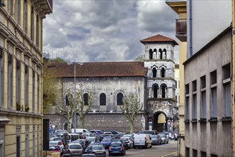 Abbey of St. Andrew was founded in the 8th century in Vienne, France, Europe