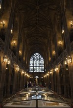 Manchester, United Kingdom, September 23 2016: Interior details of the famous building of the John