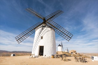 Don Quixote Windmills in Consuegra, Toledo, Spain, Europe