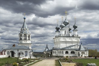 Church of the Resurrection and Church of the Presentation in Resurrection Monastery, Murom, Russia,