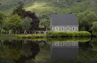 Cork, Ireland, June 15 2022: Wedding at the catholic church of Saint Finbarr Oratory. Chapel.