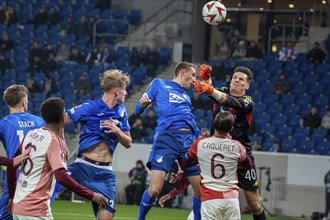 Football UEFA Europa League, 2024/25 season, matchday 4: TSG Hoffenheim v Olympique Lyon. Picture: