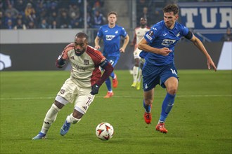 Football UEFA Europa League, 2024/25 season, matchday 4: TSG Hoffenheim v Olympique Lyon. Picture: