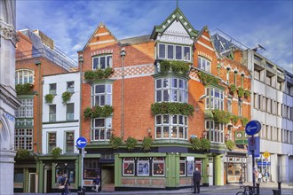 Street in Dublin city center, Ireland, Europe