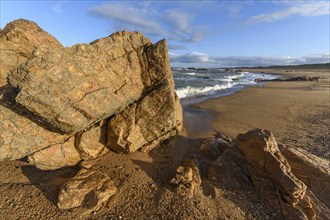 Beach on the Atlantic Ocean near Sables d'olonne, France, Europe