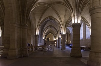 Paris, France, August 30, 2018: Stephane Thidet's installation dedicated to the Paris flood of 1910