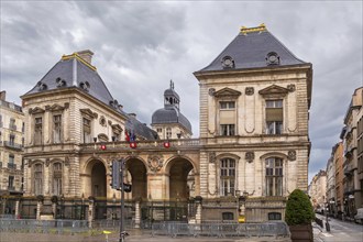 Hotel de Ville de Lyon is the city hall of the City of Lyon, France. Back view