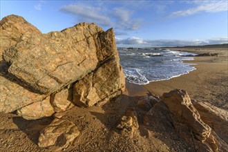 Beach on the Atlantic Ocean near Sables d'olonne, France, Europe