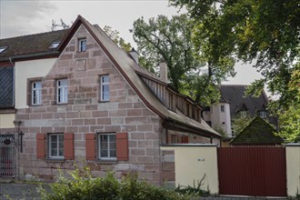 Former Voitenhaus, administrator's house, around 16th century, Ziegenstraße 20,