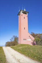 The 22 metre high Raichberg tower, built in 1928, next to the Nägelehaus on the 956 metre high