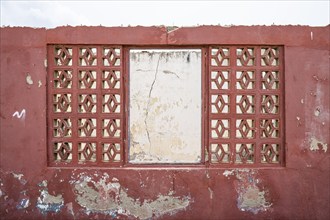 Remains of a salt factory, Mar Rosado, Galerazamba, Bolivar, Colombia, South America