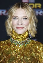 Cate Blanchett at the World premiere of 'Thor: Ragnarok' held at the El Capitan Theatre in