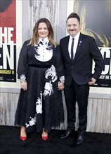 Ben Falcone and Melissa McCarthy at the Los Angeles premiere of 'The Kitchen' held at the TCL