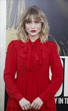 Maddie Hasson at the Los Angeles premiere of 'The Kitchen' held at the TCL Chinese Theatre IMAX in