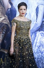 Halsey at the Los Angeles premiere of 'The Huntsman: Winter's War' held at the Regency Village