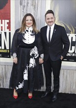 Ben Falcone and Melissa McCarthy at the Los Angeles premiere of 'The Kitchen' held at the TCL