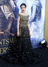 Halsey at the Los Angeles premiere of 'The Huntsman: Winter's War' held at the Regency Village