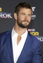 Chris Hemsworth at the World premiere of 'Thor: Ragnarok' held at the El Capitan Theatre in