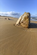 Beach on the Atlantic Ocean near Sables d'olonne, France, Europe