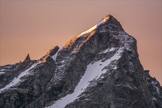 Rocky mountains in the Italian Alps in the Grand Paradis national park