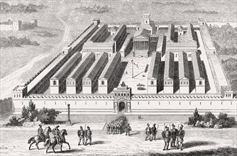 Castra Praetoria, the ancient barracks of the Praetorian Guard of Imperial Rome