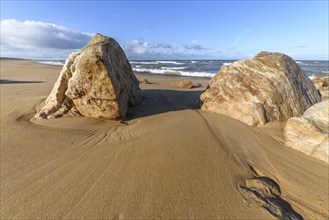 Beach on the Atlantic Ocean near Sables d'olonne, France, Europe