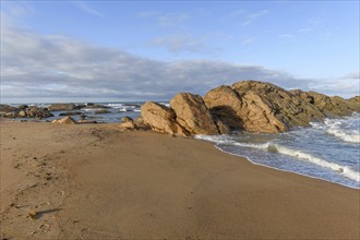 Beach on the Atlantic Ocean near Sables d'olonne, France, Europe